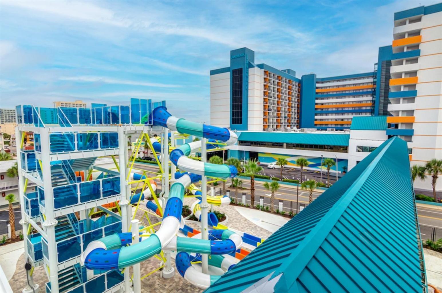 Remodeled Condo, Waterpark View At Landmark Resort Миртл-Бич Экстерьер фото
